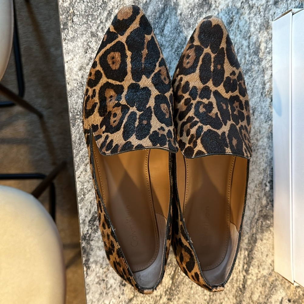 Calvin Klein leopard loafers - Picture 4 of 9